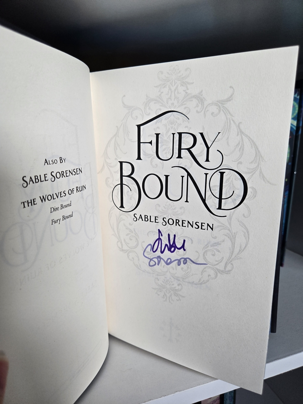 Waterstones - Direbound & Furybound Handsigned - Picture 5 of 8